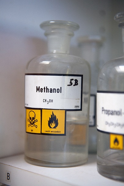 Methanol bottle 5 May