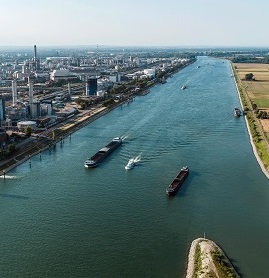 rhine icis barges unable certain levels fully load average lower than parts basf