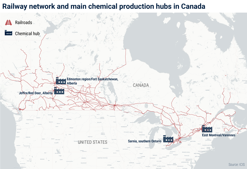 Canada needs to act on rail stoppage, now – chem group CIAC